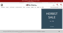 Desktop Screenshot of koffer-arena.de